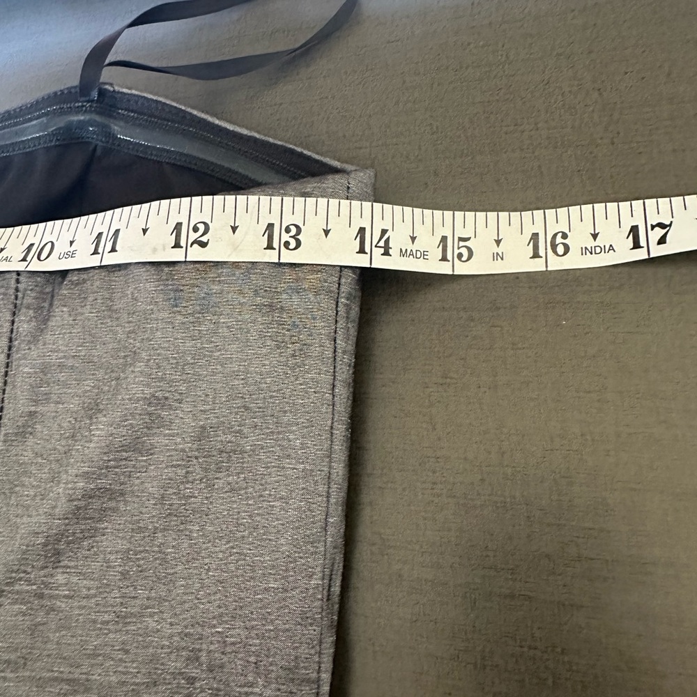 Vintage Betsy & Adam Strapless Gunmetal Mini Dress Size 10 – Metallic Party Glam - Picture 9 of 13